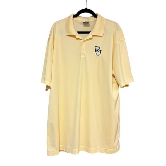 Nike Other - Nike Golf Baylor University Men's Polo Shirt Yellow 2XL Short Sleeve
